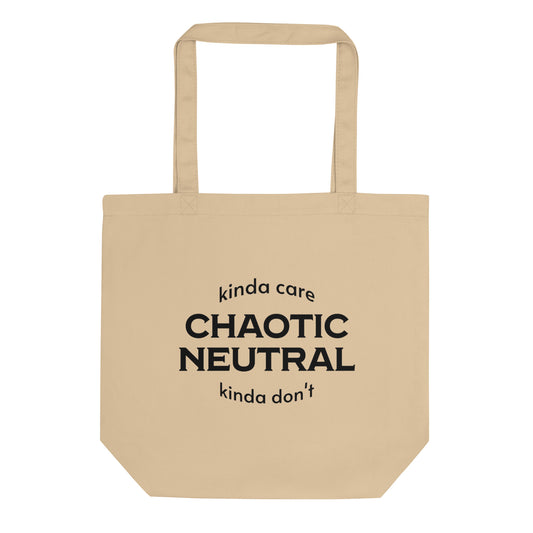 Chaotic Neutral Eco Tote Bag