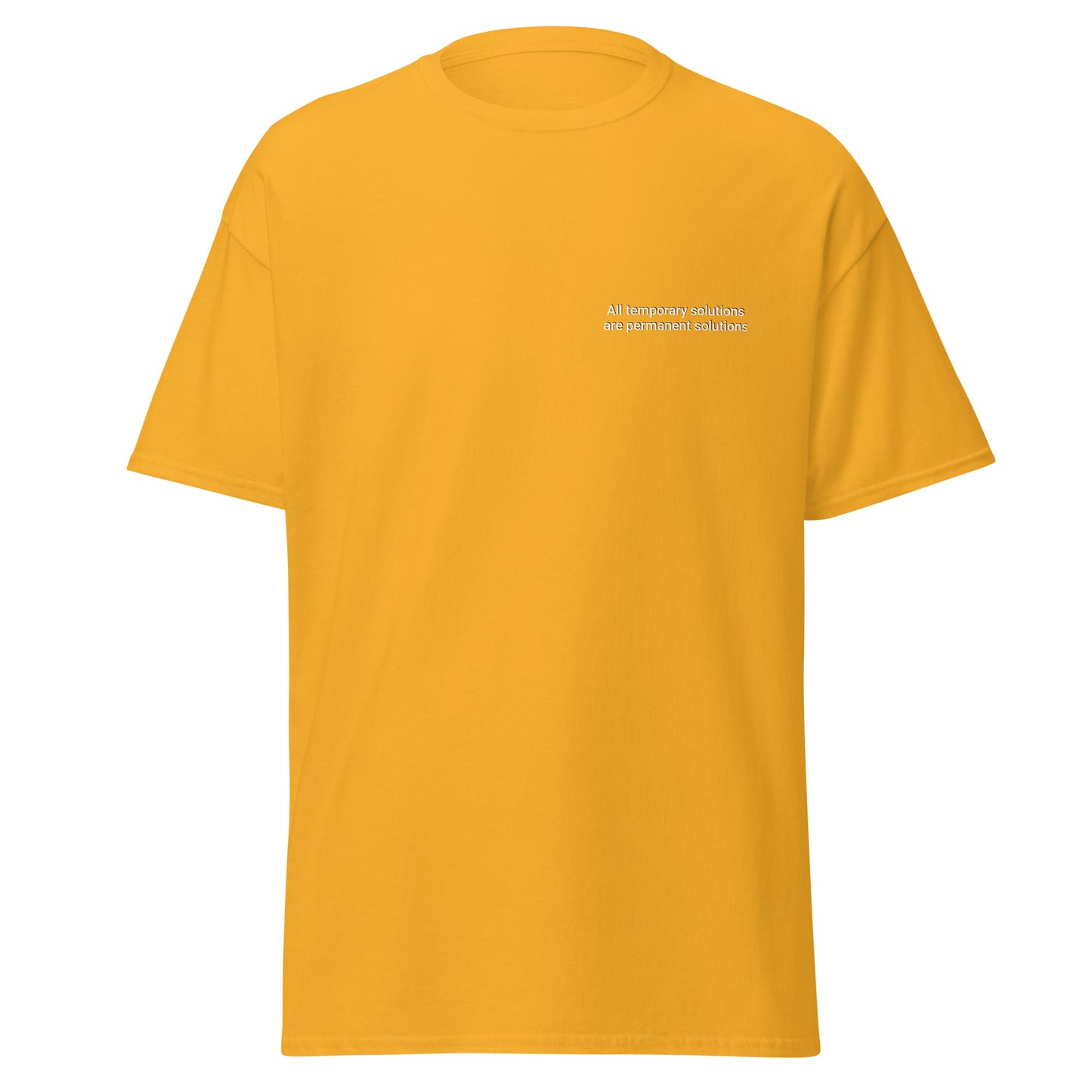 Temporary Permanent Solutions Men's classic tee