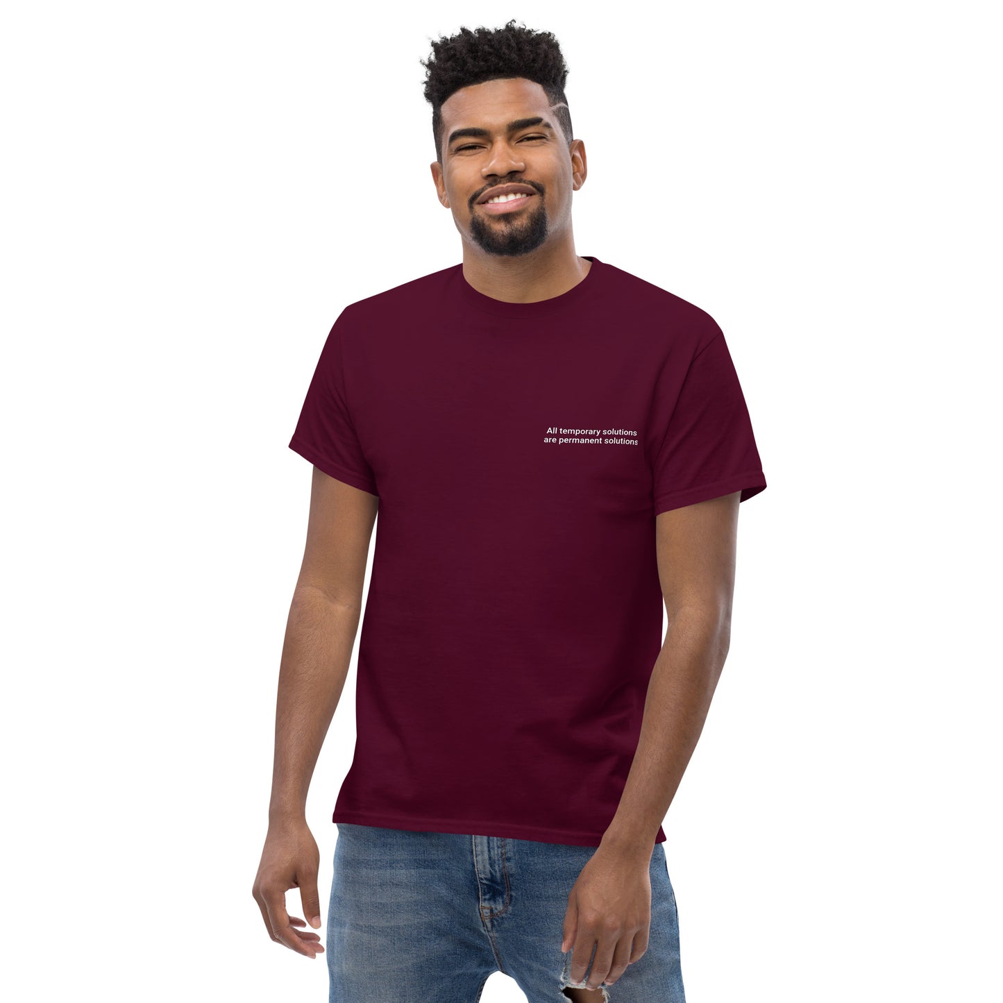 Temporary Permanent Solutions Men's classic tee