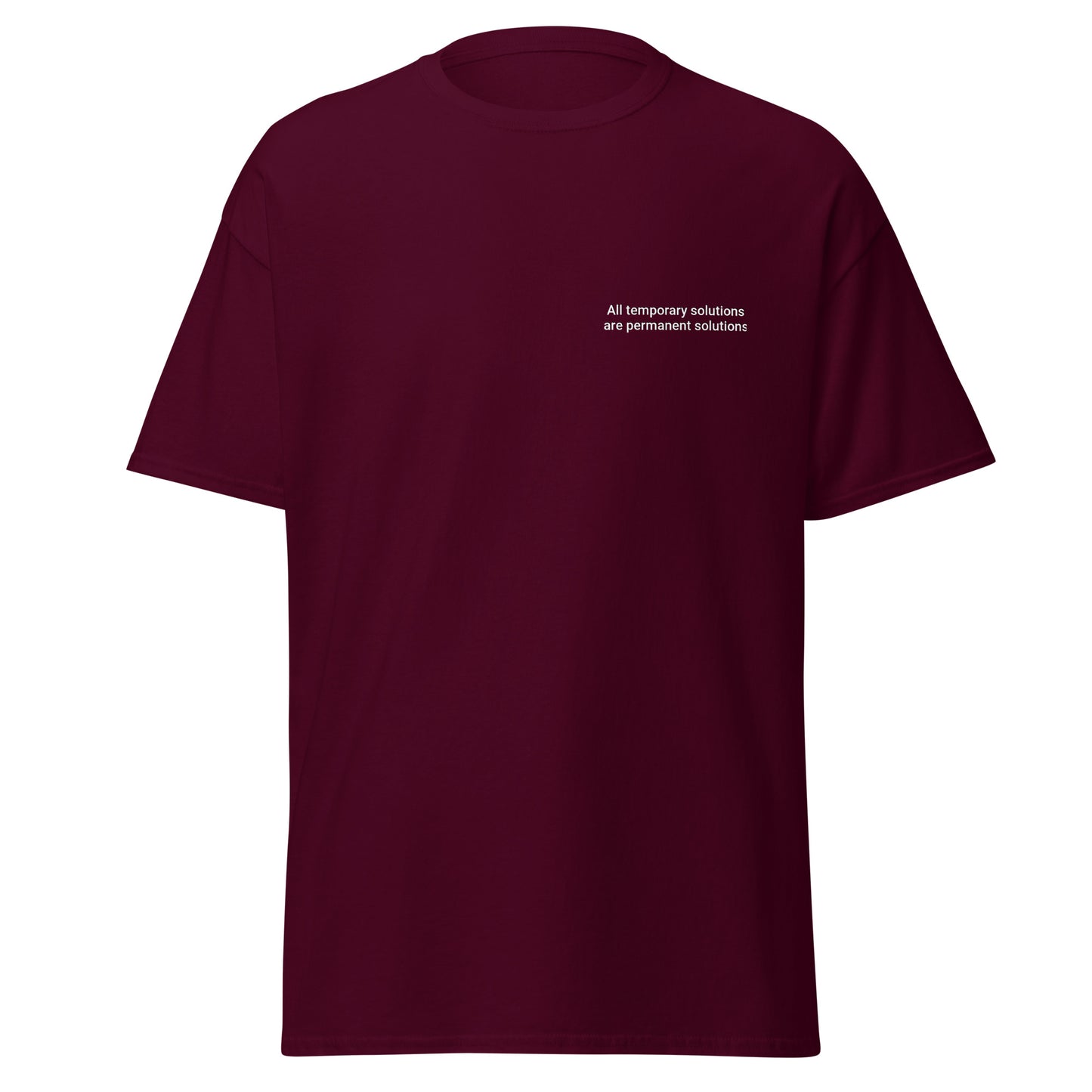 Temporary Permanent Solutions Men's classic tee