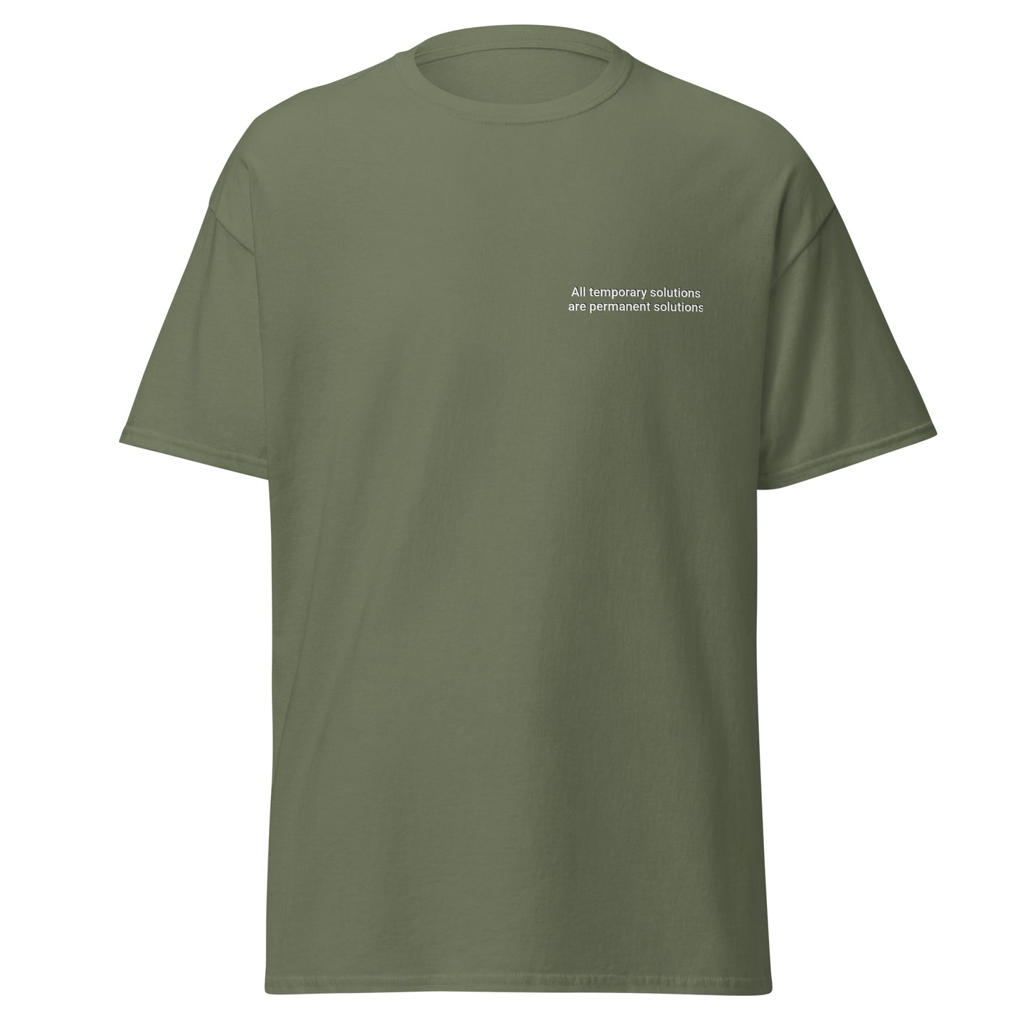 Temporary Permanent Solutions Men's classic tee