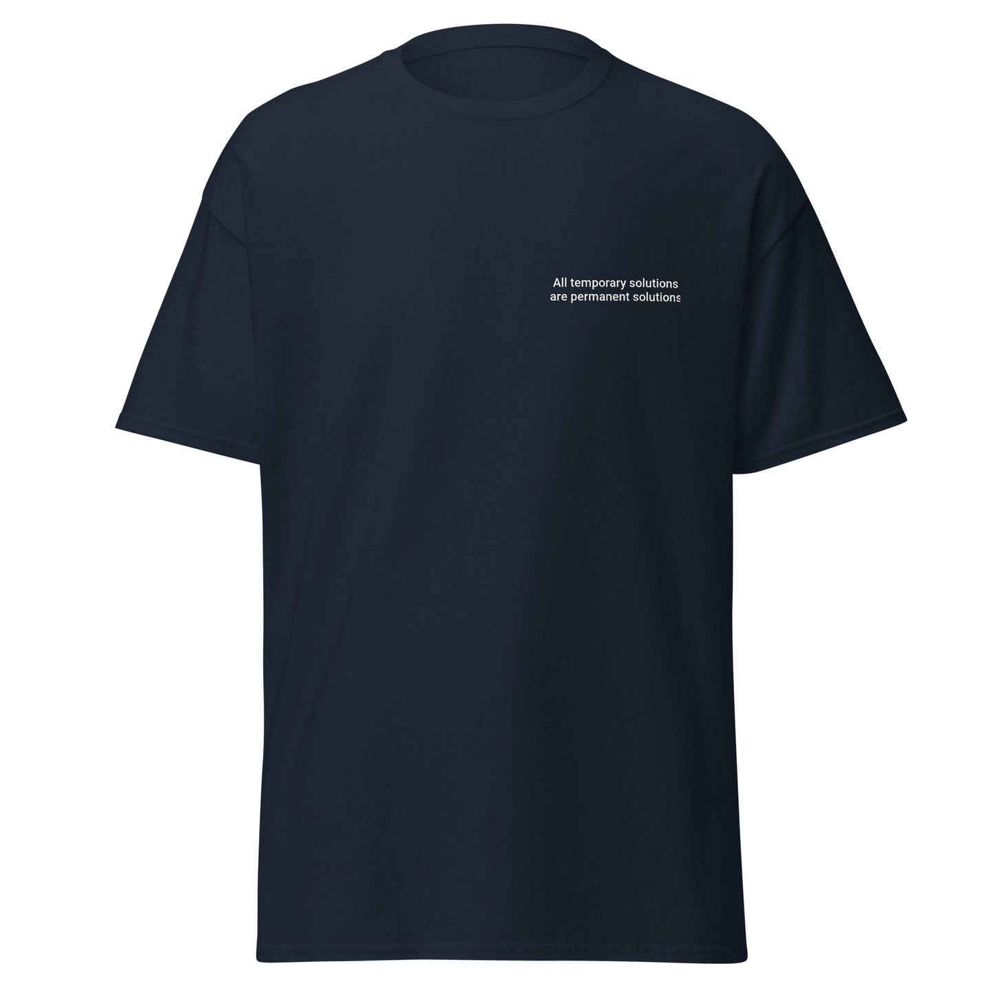 Temporary Permanent Solutions Men's classic tee