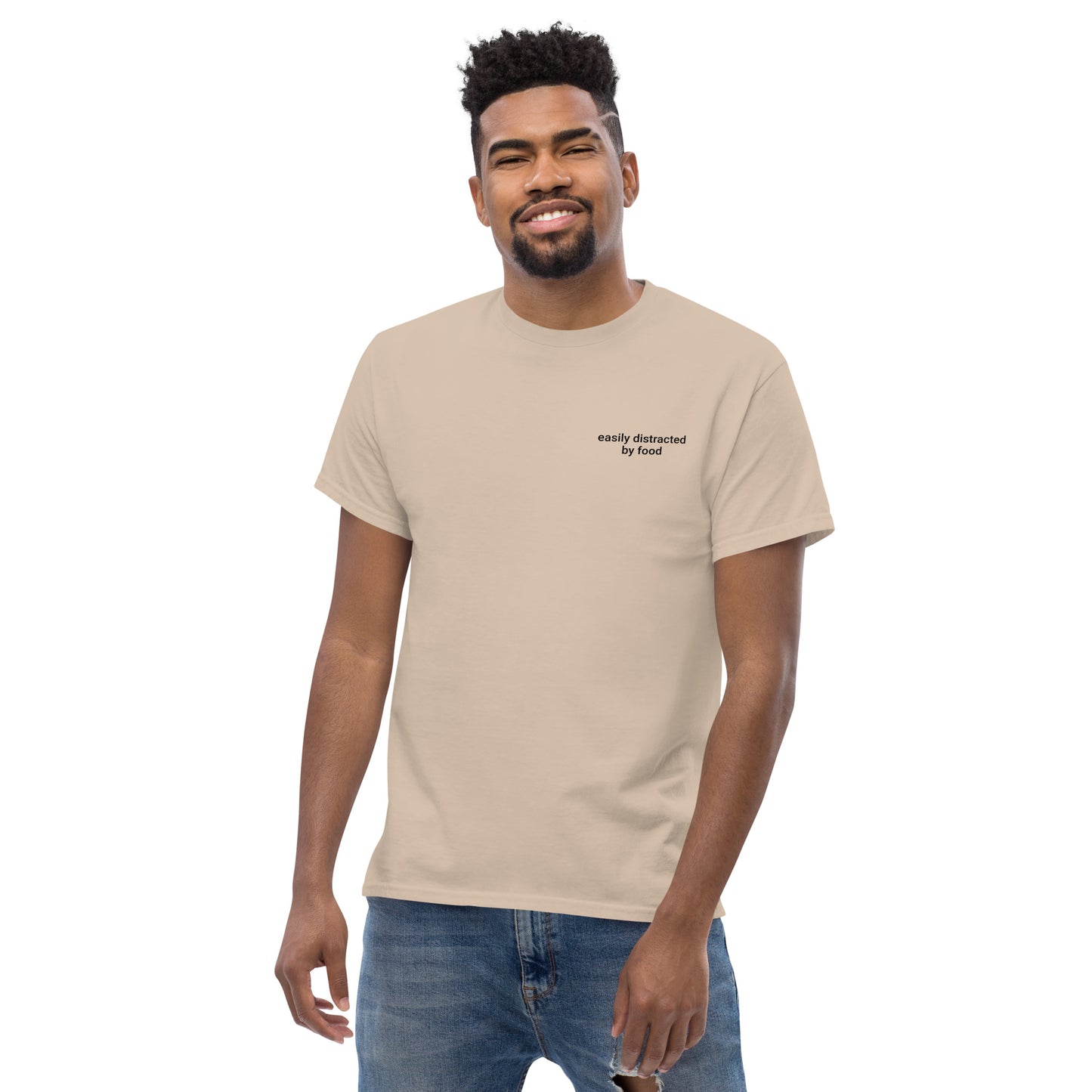 Distracted Food Men's classic tee