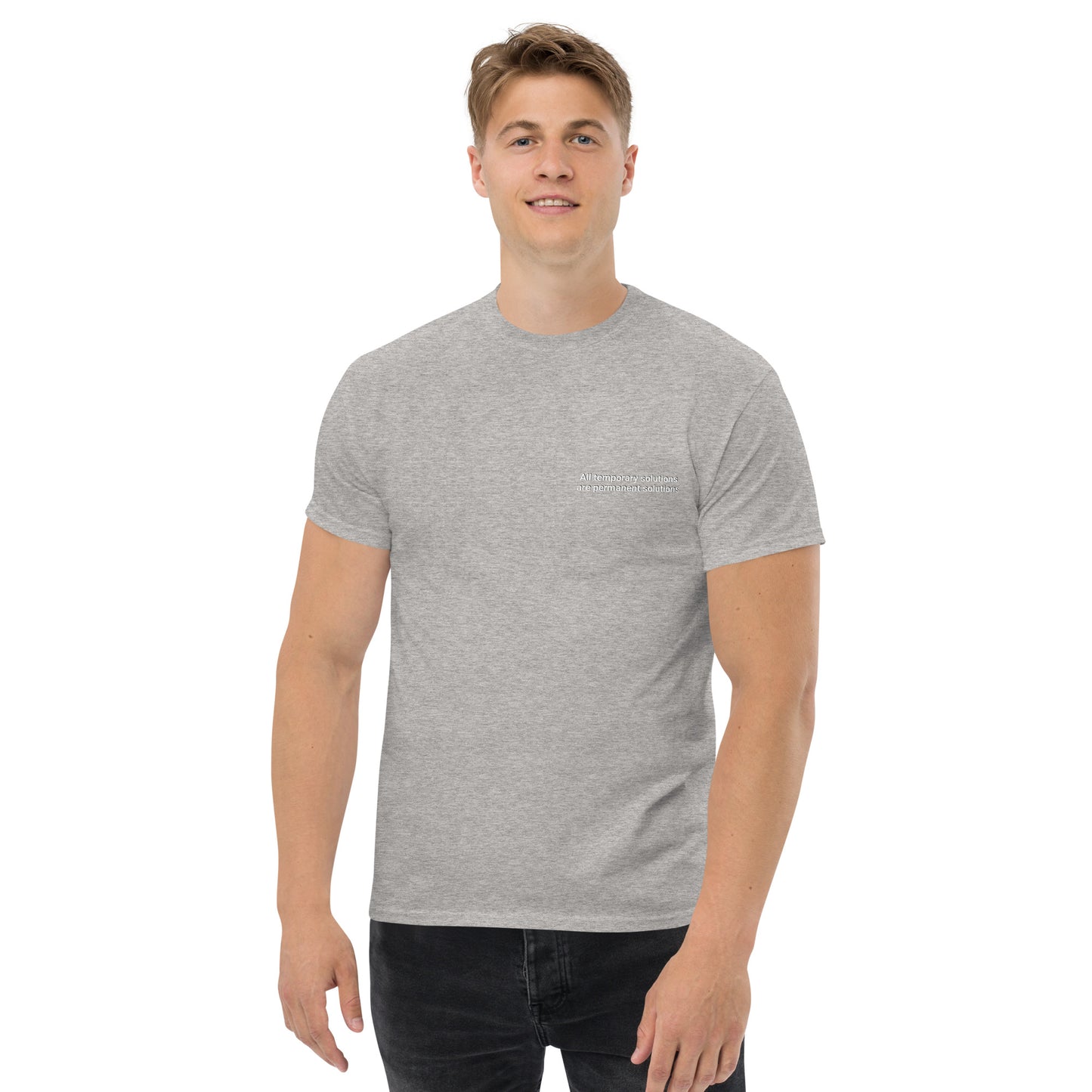 Temporary Permanent Solutions Men's classic tee