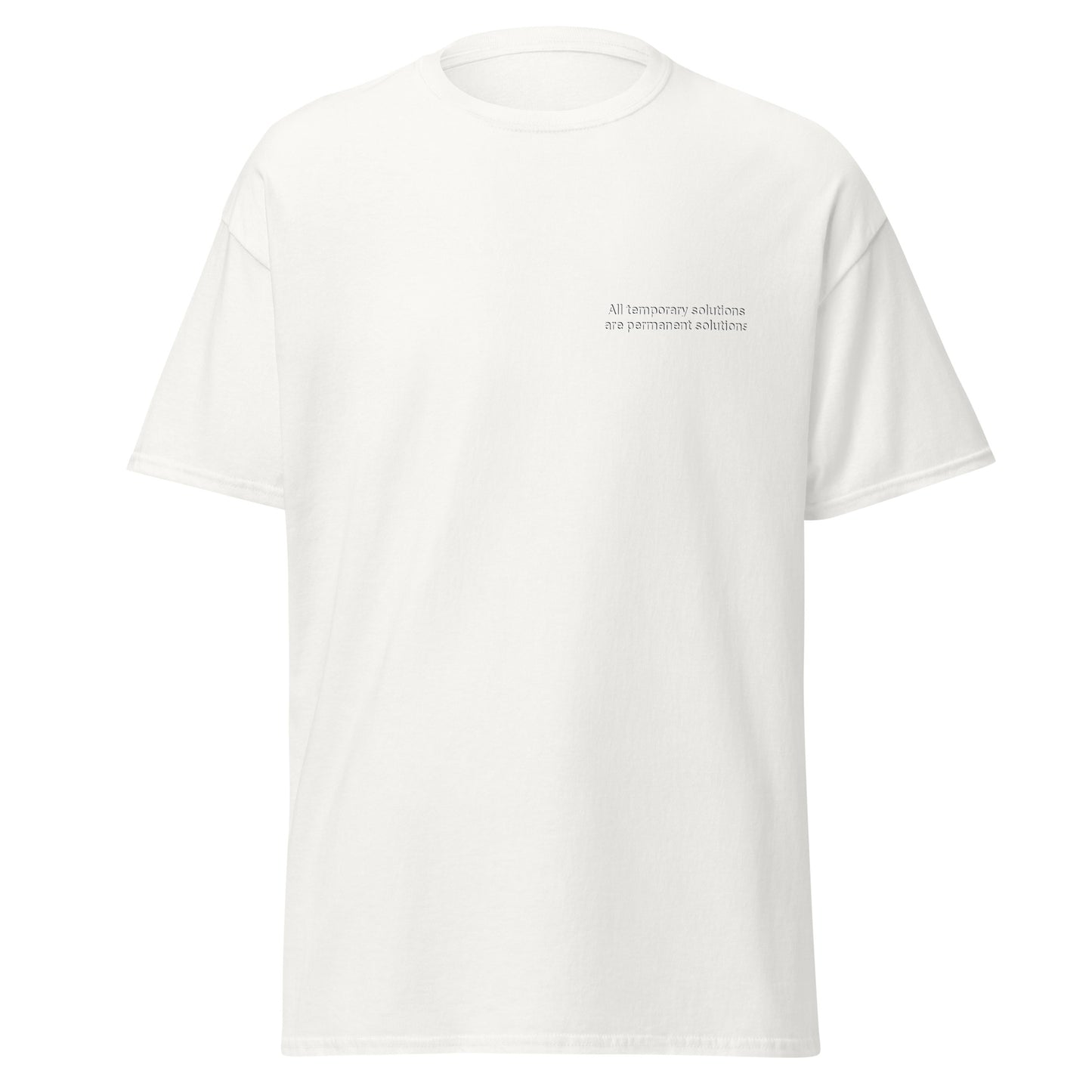 Temporary Permanent Solutions Men's classic tee