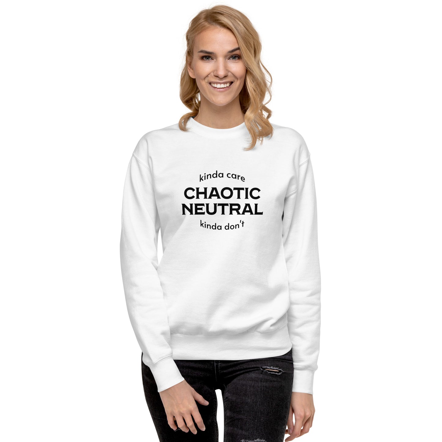 Chaotic neutral Unisex Premium Sweatshirt