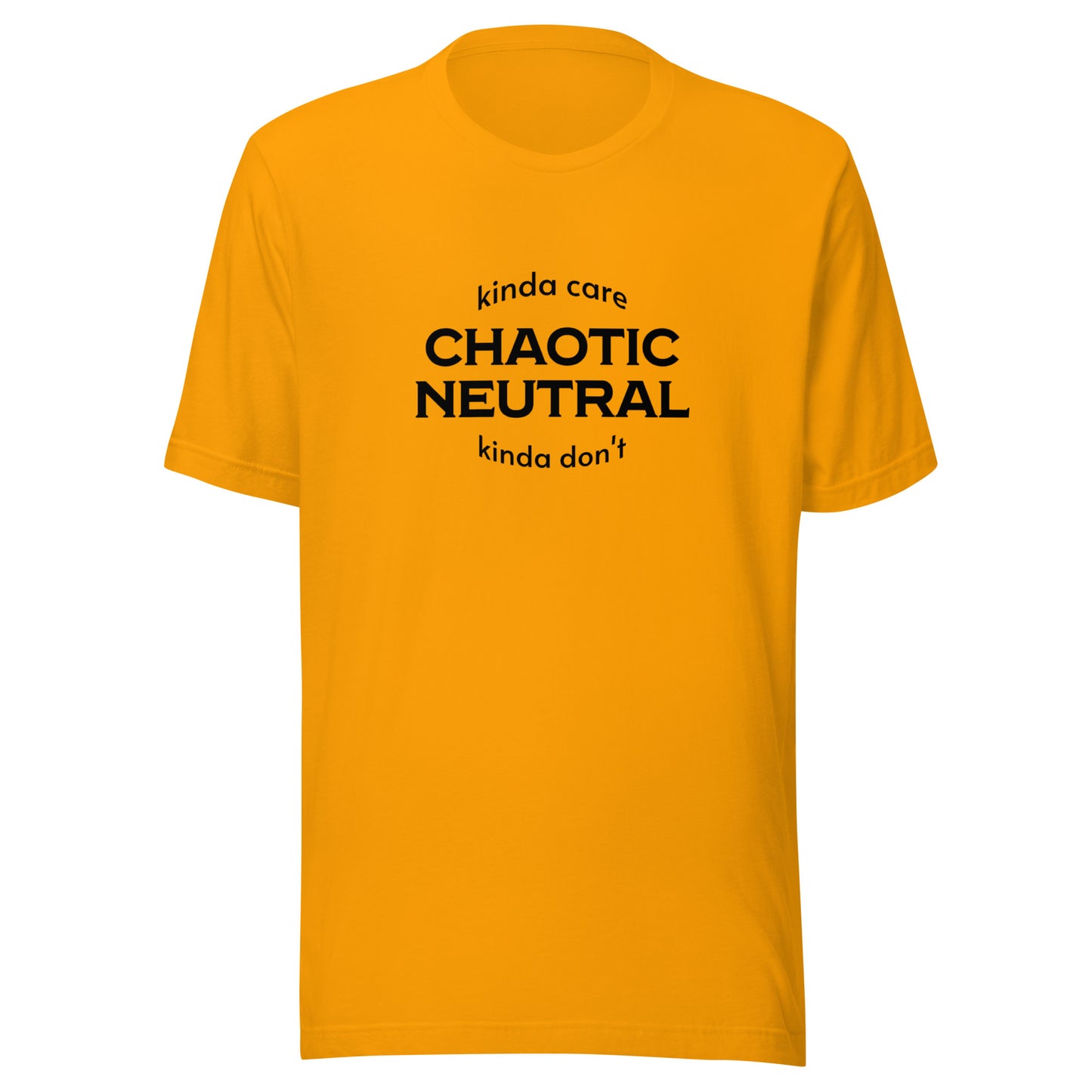 Chaotic Neutral Unisex t-shirt