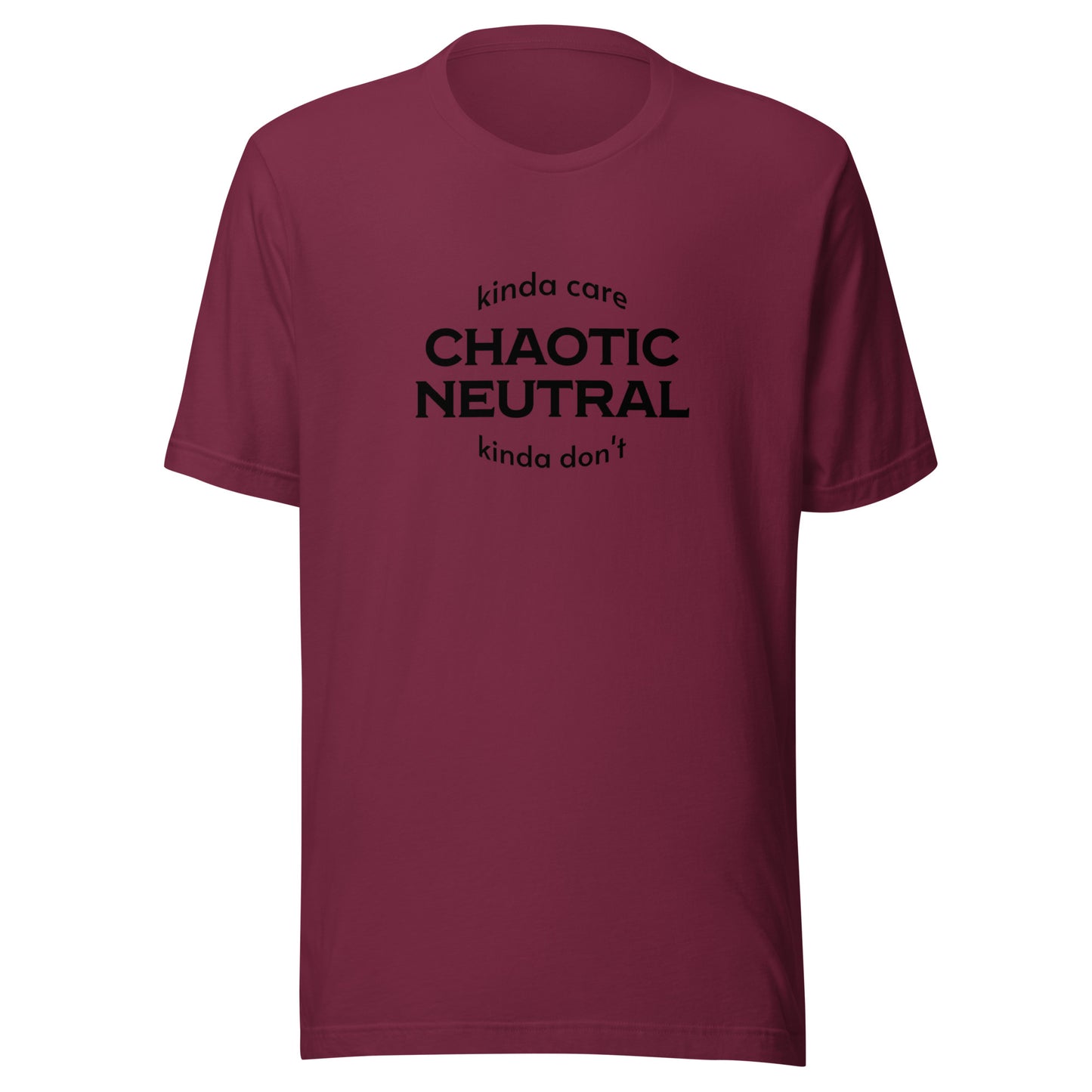 Chaotic Neutral Unisex t-shirt