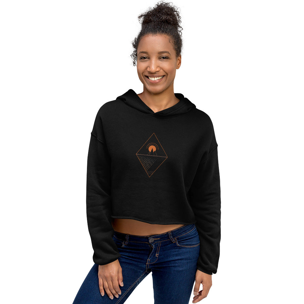 Sunset Crop Hoodie