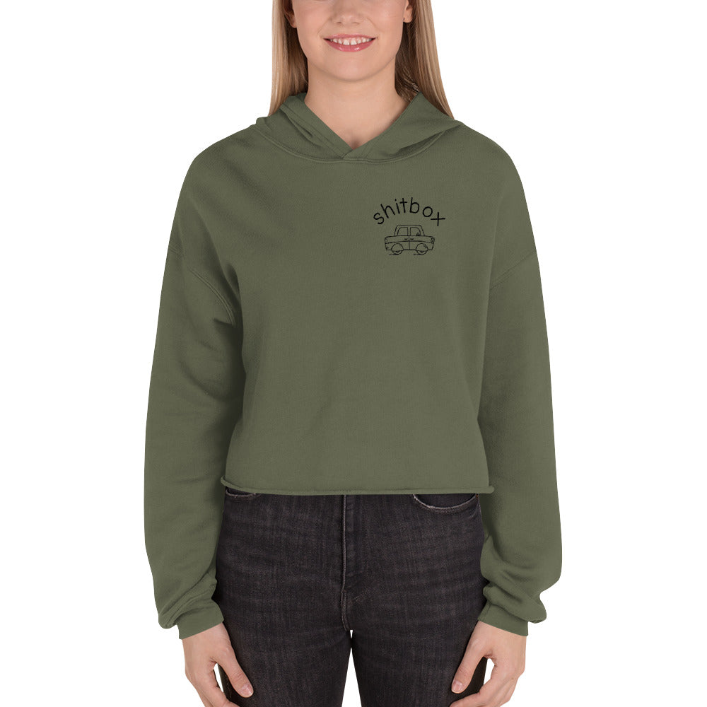 Shitbox Crop Hoodie